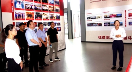 Wang Group's publicity backbone visits Weihua Group to learn and promote the development of party building and corporate culture together